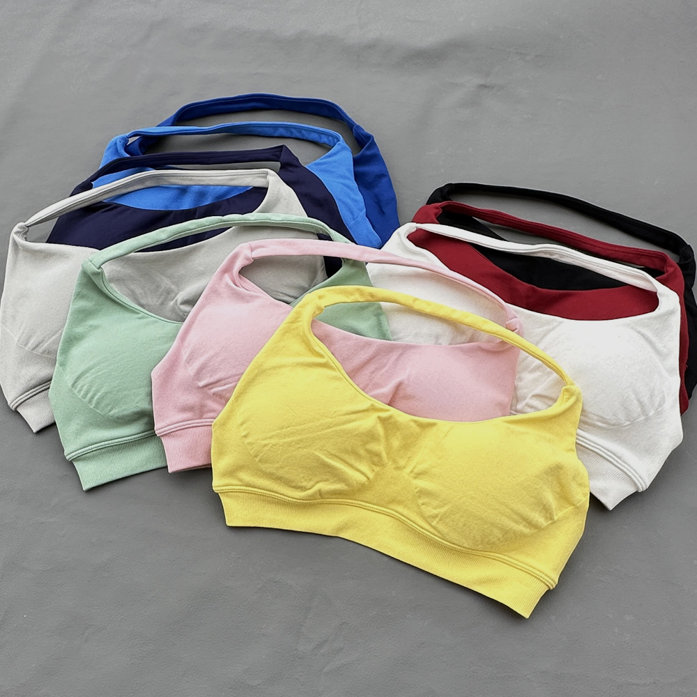 Sports Bra Women Seamless Halt - Sports Bra Racerback ulasan dan harga