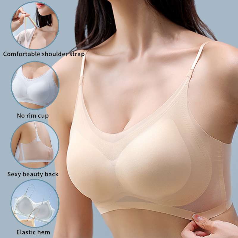 M-4XL Ultra-thin Seamless Bras - T Shirt Bra Seamless ulasan dan harga
