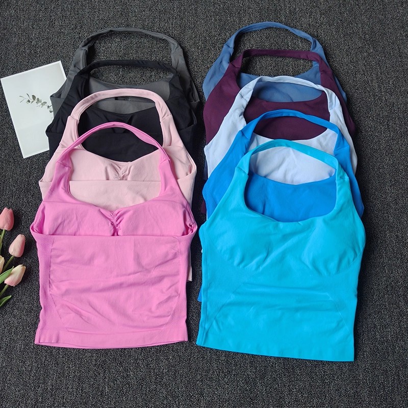 Women's Seamless Halter Top Sp - T Shirt Bra Seamless ulasan dan harga