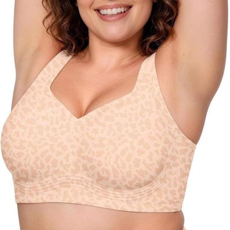 Leopard Jelly Bras No Underwir - Full Coverage Bra ulasan dan harga